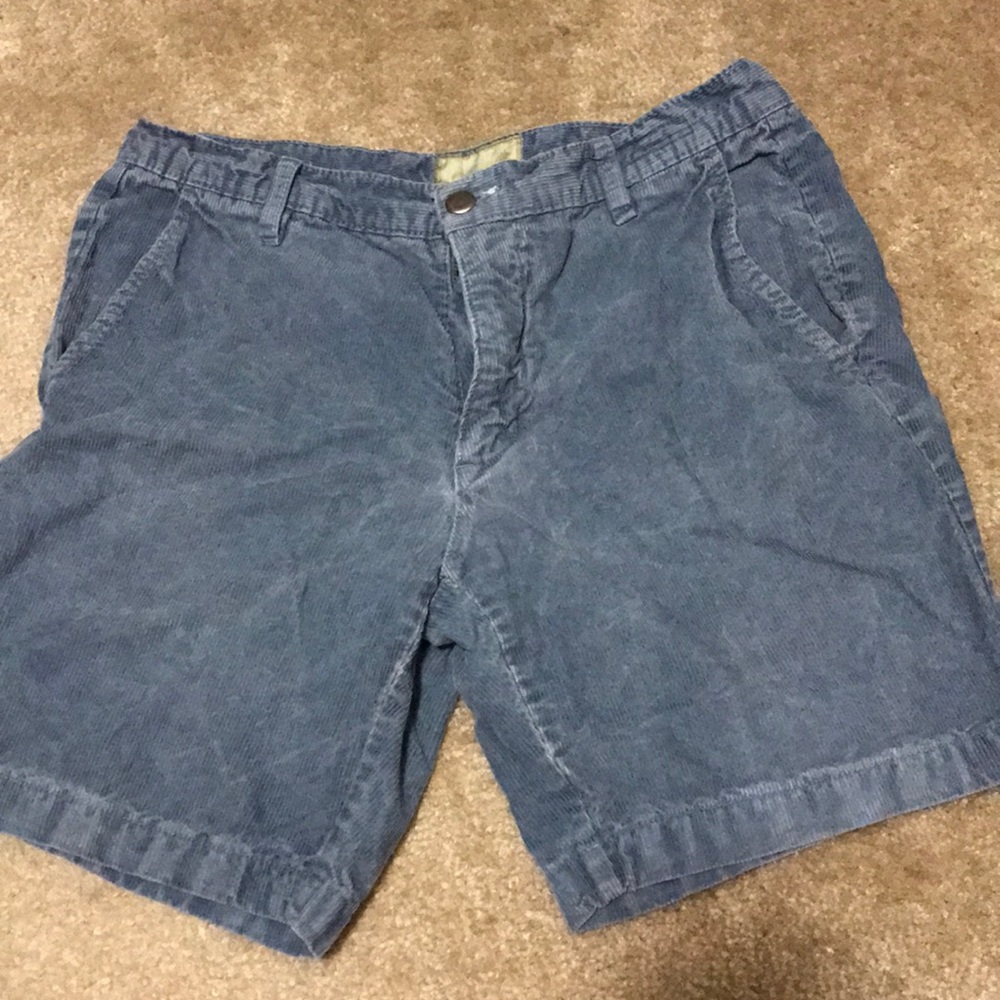 Blue Corduroy shorts